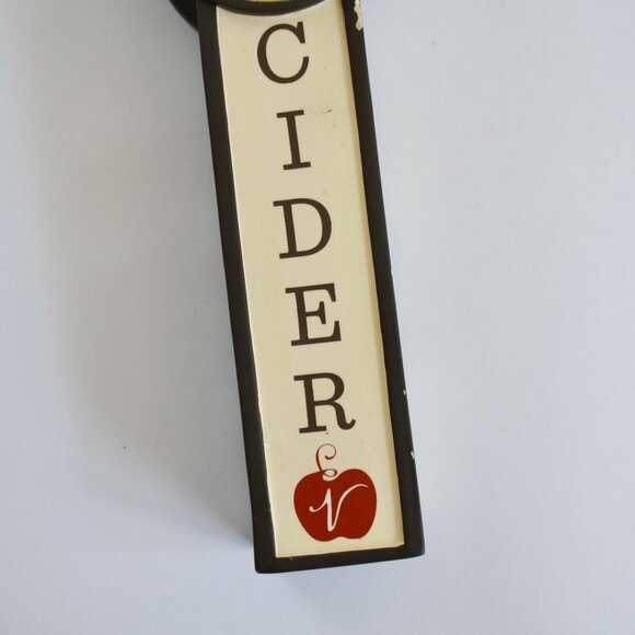 Virtue The Ledbury Cider Tap Handle Hard Cider Beer Breweriana 9.5" - Picture 3 of 8
